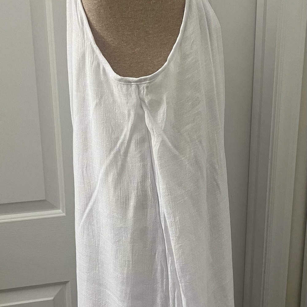 🌮 Mlle Gabrielle Classic White Dress - Picture 2 of 6